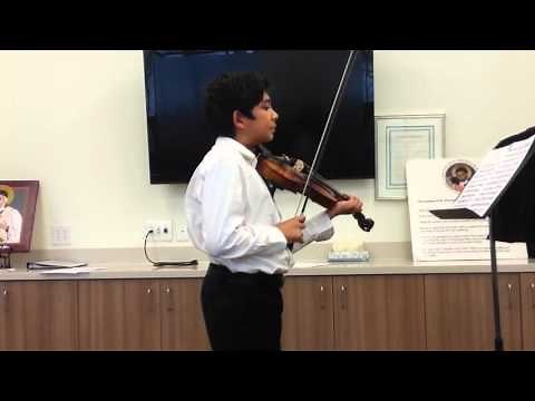 Schuler Concertino Op 8 No 4 by Adolf Huber - Violin with Piano accompaniment
