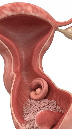 Early Pregnancy Loss Explained: How the Uterus Naturally Responds | 3D Medical Animation