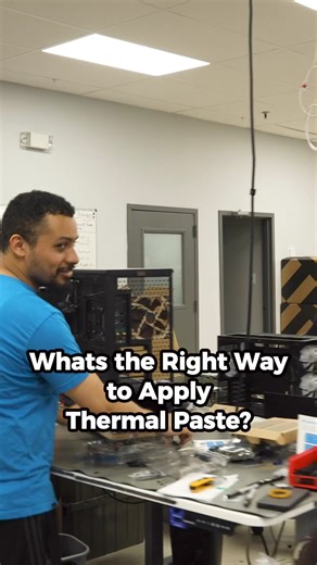63K views · 162 reactions | How do you apply thermal paste?樂️ #pc #cpu #thermalpaste #tech #pcgaming #gamingpc #pcbuild | MAINGEAR Computers | Facebook