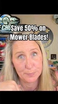 The Secrets Out! Save 50% On Mower Blades!
