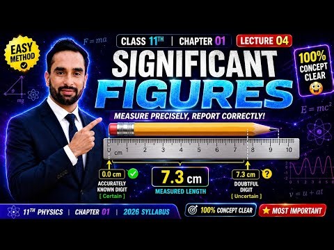 Significant Figures | 11th Class | 2026