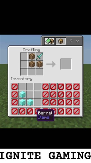 Minecraft gun crafting recepy #minecraft #gun #crafting #recepy
