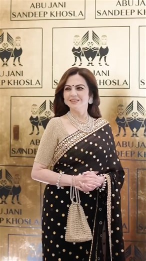 Nita Ambani 👑✨ | Couture Bond with Abu–Sandeep 💎
