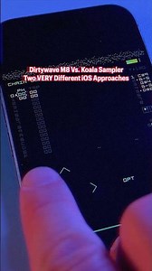 Dirtywave M8 Vs. Koala Sampler on iOS