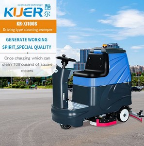 [Hot Item] Electric Ride on Industrial Floor Electric Scrubber Machine Ride on Floor Scrubber Cleaning Equipment