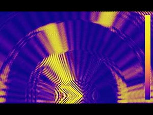 Changing the beam direction in a phased array with 25 emitters