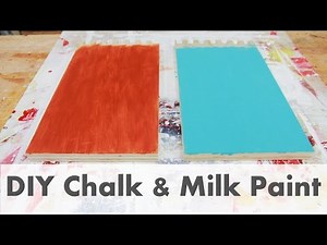 DIY Make Your Own Chalk & Milk Paint