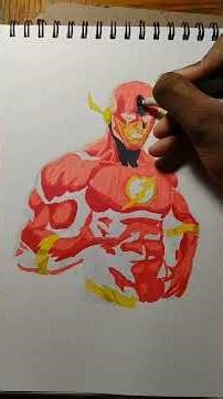 Drawing Flash #art #drawing #artist #fypシ #fyp #viral #dccomics #flash
