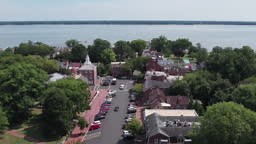 Drone View of New Castle, DE