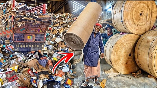 How to Make a Cardboard Carton Box in factory | How They Recycle Waste material to make cardboard | HD Channel | Facebook