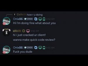 the death of onix client