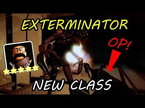 New Class EXTERMINATOR - Gameplay - Roblox Deadly Delivery