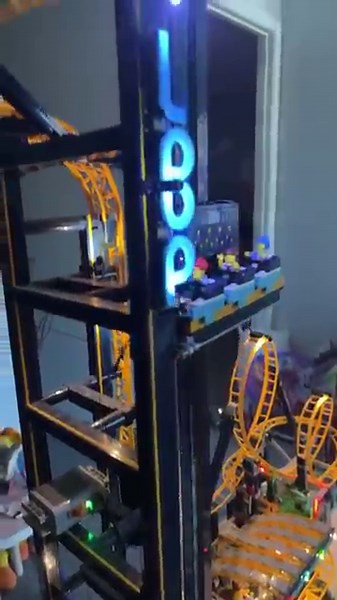 Lego loop coaster