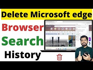 How to delete microsoft edge browser search history | clear search history in microsoft edge |