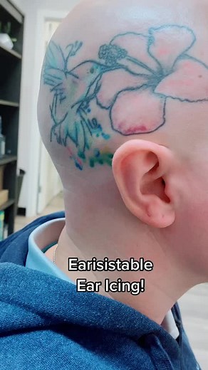 Icing an Ear! Mmm! #ears #theeargirl #fyp #earwax #hearing #HealingTones #Artober #dixiedamelio #viral #uk #canada #silicone #impression #satisfying
