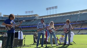 John Fogerty Performs ‘Centerfield’ In Centerfield At Dodger Stadium