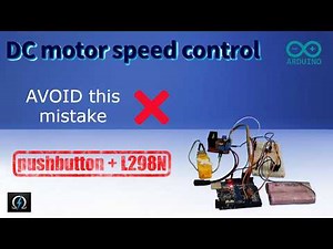 THIS mistake damaged my motor driver! Control DC motor using L298N and pushbutton