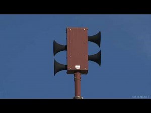 Sirenentest Schweiz 2017 - Kockum Sonics ET 751-2 - Grandvaux VD