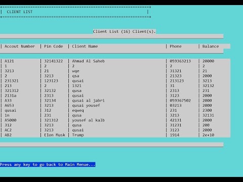 I’ve programmed a silly bank system using C++ but very Nostology