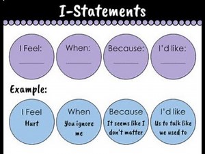 "I" statements