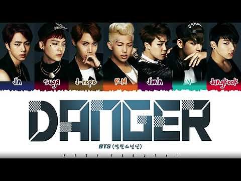 BTS - 'DANGER' Lyrics [Color Coded_Han_Rom_Eng]