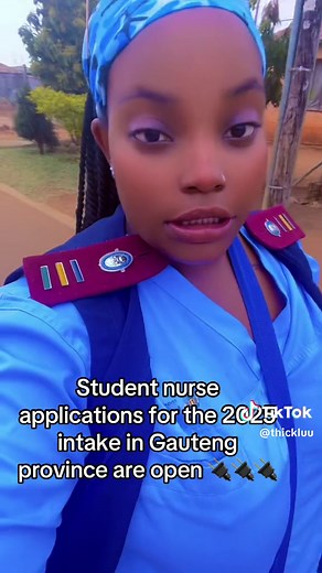 2025 Student Nurse Applications Now Open in Gauteng Province