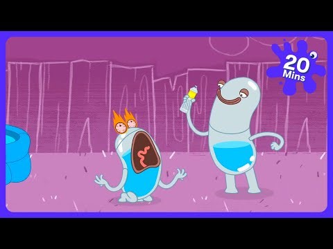 Hydro and Fluid - Pittige Peper Wraak! | Kindertelevisie | WIldBrain Kinderen