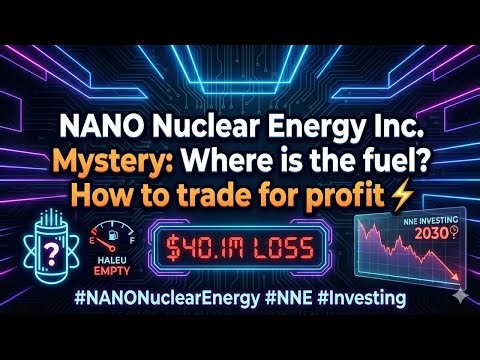 [Fullver] NANO Nuclear Energy Inc. Mystery: Where is the fuel? How to trade for profit ⚡