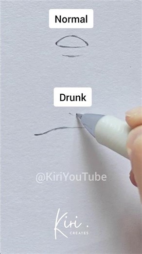 How to draw anime mouth Normal vs Drunk #draw #howtodraw #anime