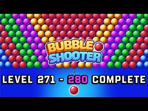 🎯 Bubble Shooter Level 271-280 | Perfect Aim & Full Walkthrough 💥 Bubble Shooter Gameplay | IVYGAMES