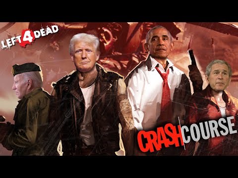 The Presidential Zomboys charge Crash Course