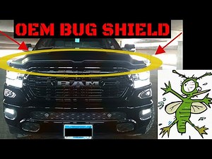 2019 Ram Factory Hood Deflector Install Video