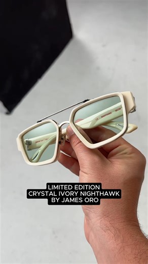 74K views · 44 reactions | Nighthawk is a slightly oversized, mixed acetate and metal frame that redefines the classic aviator. | James Oro | Facebook