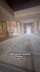 Inside Saddam Husseins Palace in Iraq 🇮🇶 #Iraq #SaddamHussein | The Bearded Backpacker