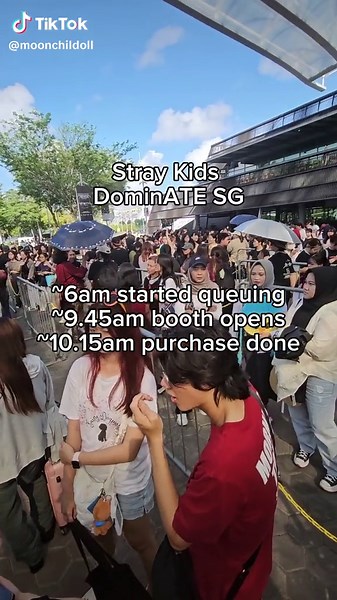 Official Stray Kids Merchandise Collection at Dominate World Tour in Singapore