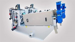 [Hot Item] Screw Press Sludge Dewatering Machine Waste Water Treatment for Sewage Treatment Plant