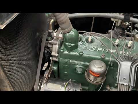 Flathead6 engine sounds like a seewing machine