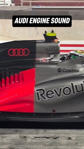 Formula 1 Pit Stops | Audi engine sound in Formula 1 for the first time 🎥: @fudo2 We do not own the images or videos. Used for editorial purposes only. Contact... | Instagram