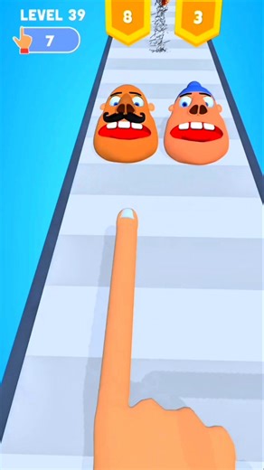 Dirty Finger Runner Level 39 Gameplay 😂 #shorts