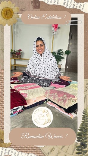 Shafa Designs on Instagram: "Because distance should never keep you away 🤍 For everyone who couldn’t shop our live exhibitions—this one’s for you, InstaFam. From batiks and denims to textured, patterned, chantillys, bharis, semi-bharis and Eid-ready looks— each series brings 3–4 specially curated ridas, thoughtfully chosen just for you. Our Ramzan Online Exhibition begins this Tuesday. Timings will be shared prior—stay tuned and be ready to grab your favourites. — Shafa Designs 🌙✨"