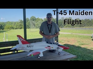 Freewing T-45 Goshawk High Performance 90mm EDF Jet V2: Maiden Flight/Initial Review
