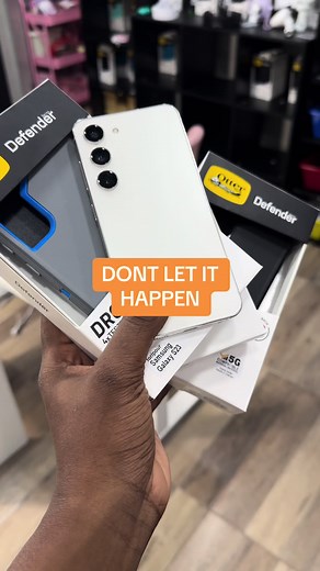 Get the Samsung S23 with Otterbox Case - Best Front Camera and Phone Protection