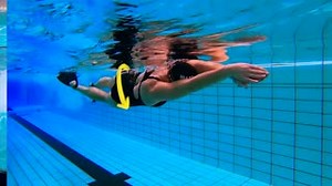 Work your kick AND body position in ONE drill - the corkscrew kick. Watch the full 'How To Do It' video at SwimGym.com/thisweek 👀 | SwimGym