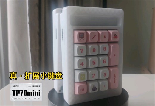 【教学】全网首个真·扩展小键盘模块：TP78mini保姆级组装教学