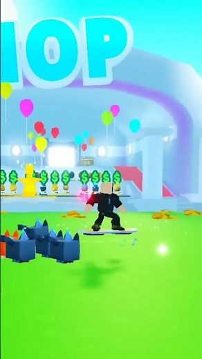 Will YOU Hold My HUGE PET In Pet Simulator X #shorts