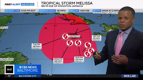 Sunny and crisp weather Friday in Maryland