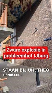 #explosie #probleemblok #amsterdam #IJburg #socialistischeheilstaat #verval #Nederland #reels