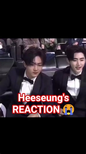 heeseung's reaction to jayhoon 😭 #kpop #shorts