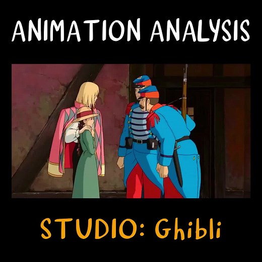 Studio Ghibli Howl's Moving Castle Guards Scene Analysis