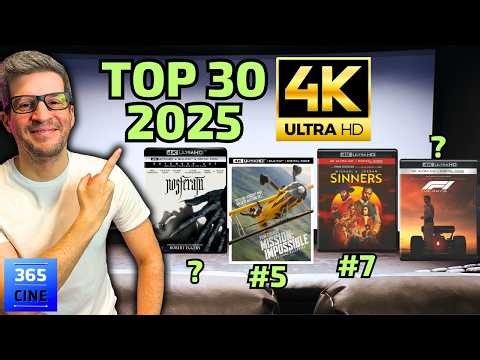 Top 30 4K Ultra HD! The best 4K movies of 2025 to enjoy in a home theater!